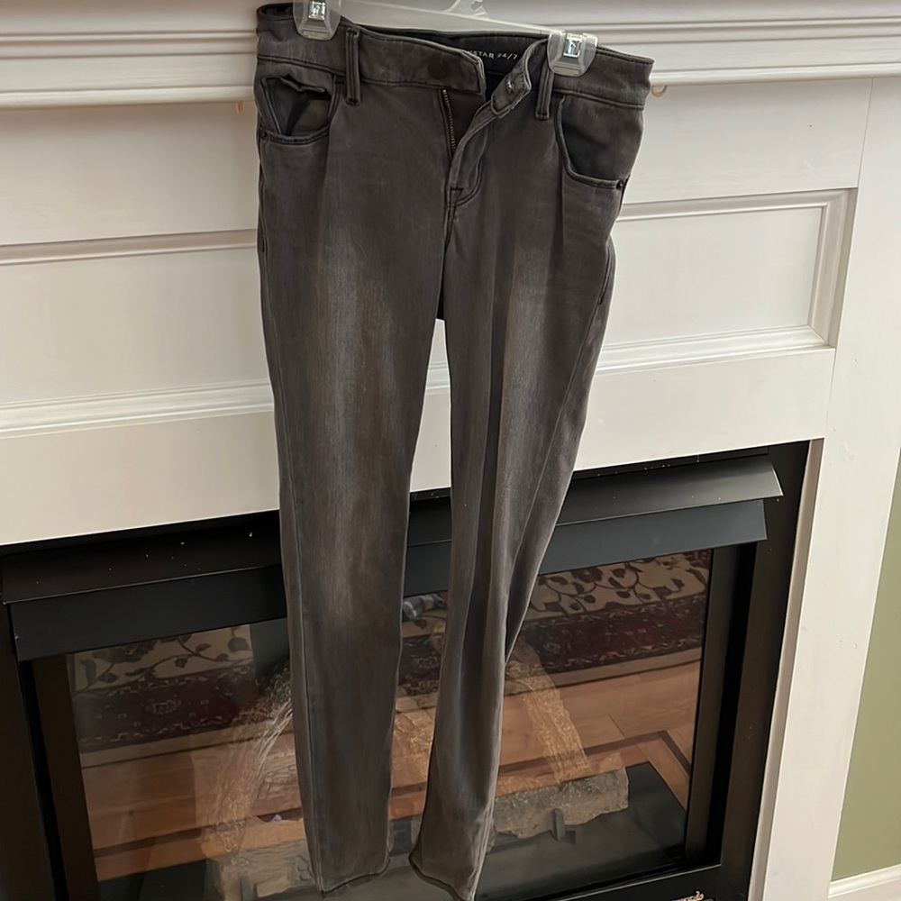 Old Navy Gray Rockstar Jeggings